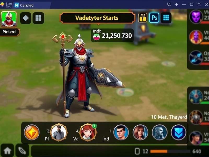Chai Vanguard Prime gameplay screenshot showing character selection